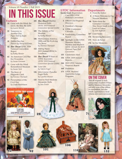 Fall 2019 Table of Contents